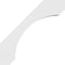 Ekena Millwork 4-in. W x 32-in. D x 32-in. H Legacy Architectural Grade PVC Knee Brace BRCP04X32X32LEC - alternate 5
